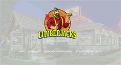 Desktop Screenshot of lumberjacksfranchise.com